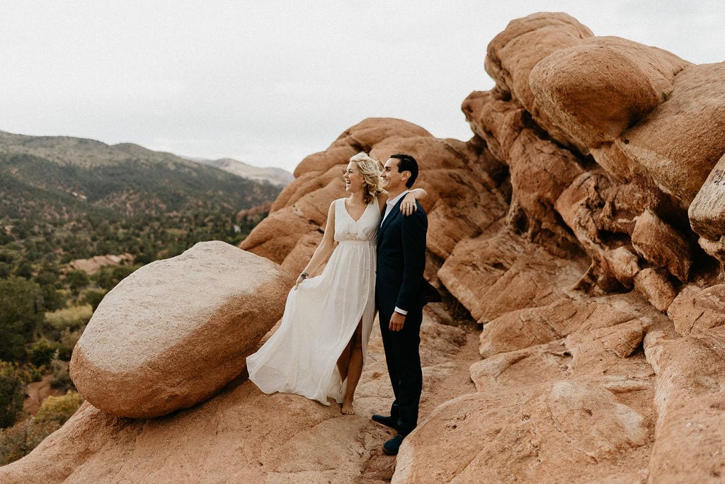 Garden of the Gods Engagement Session 