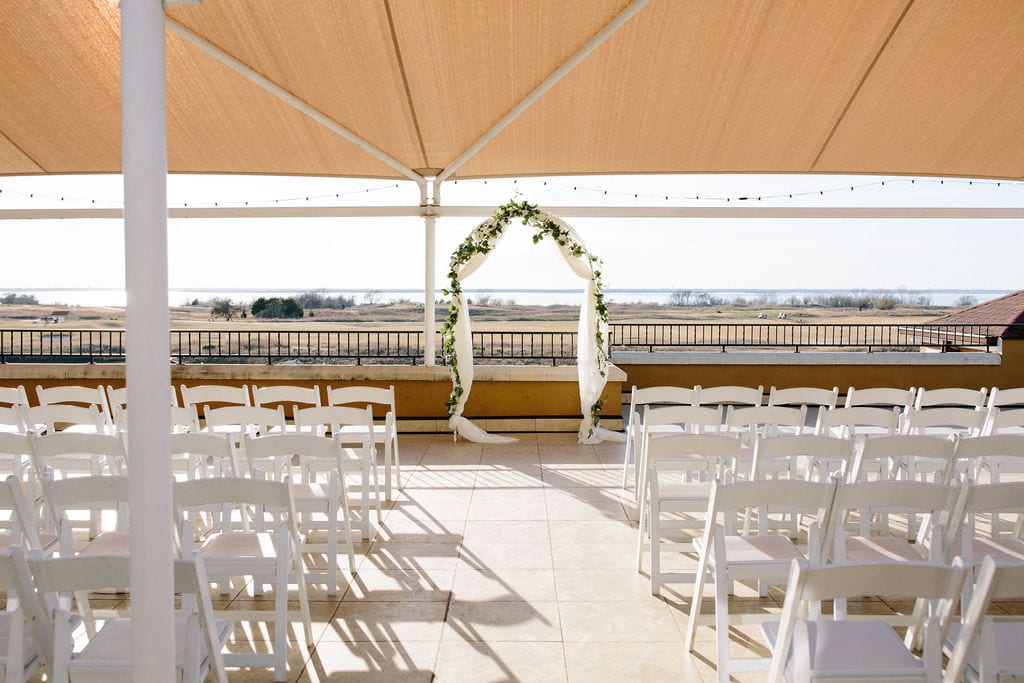 Tribute Golf Course Rooftop Ceremony 