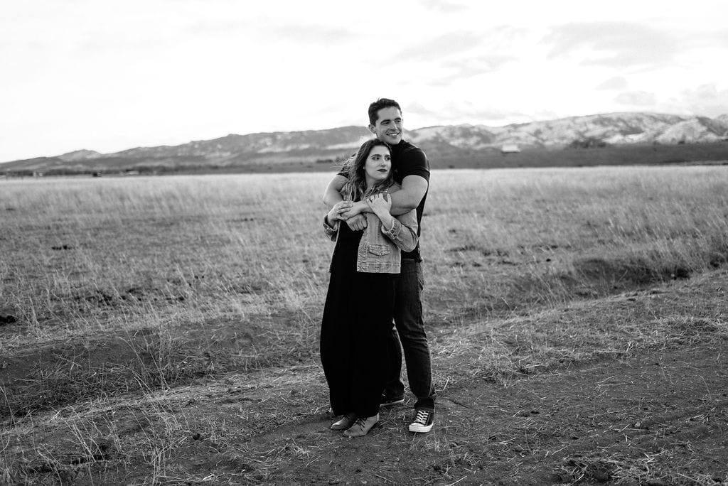 Colorado engagement session. Couples Portraits