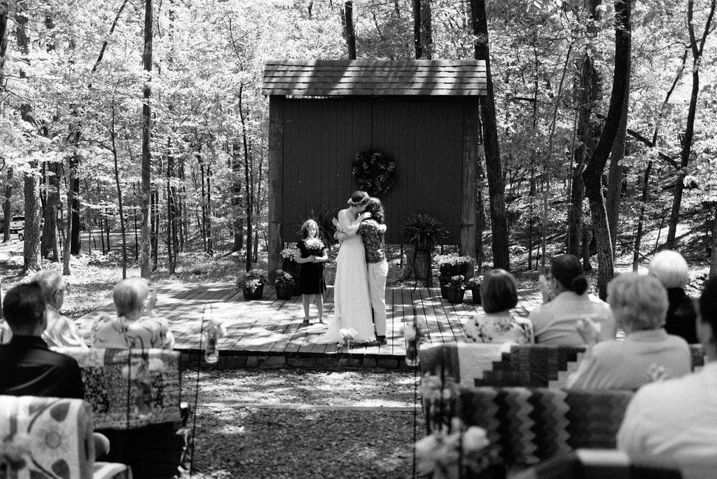Lake Catherine Arkansas Wedding Ceremony