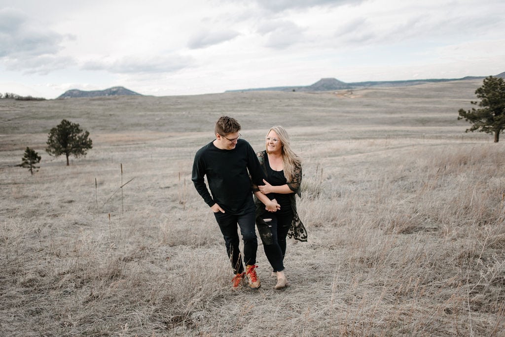 Spruce Mountain Open Space Engagement Photos