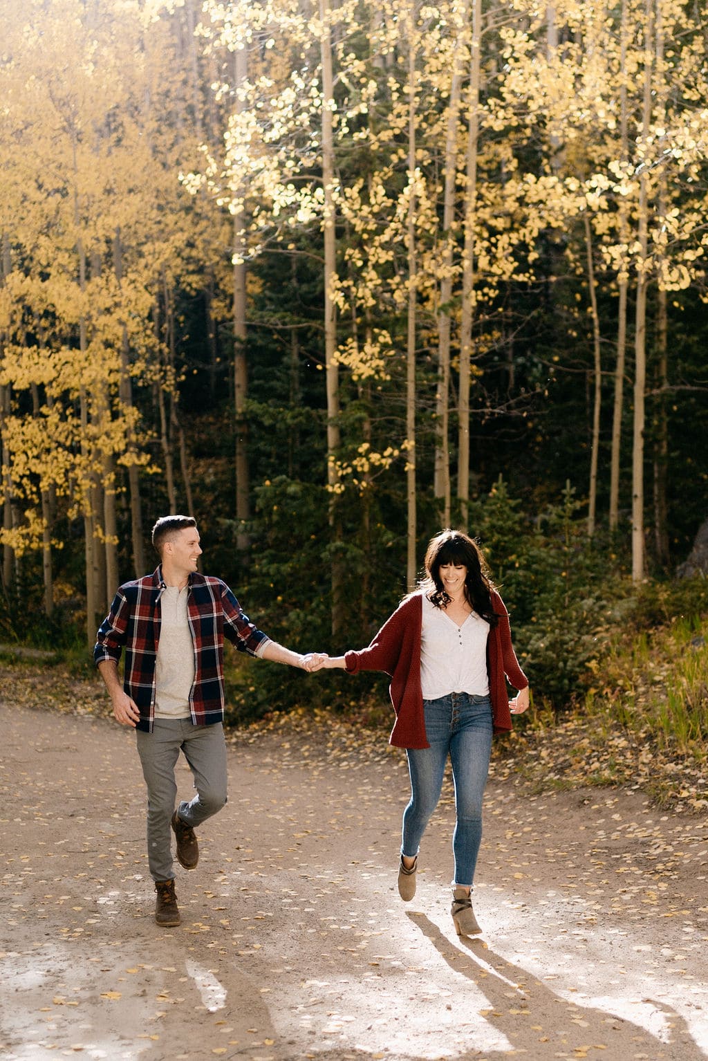 Guanella Pass Engagement Session in Colorado 
