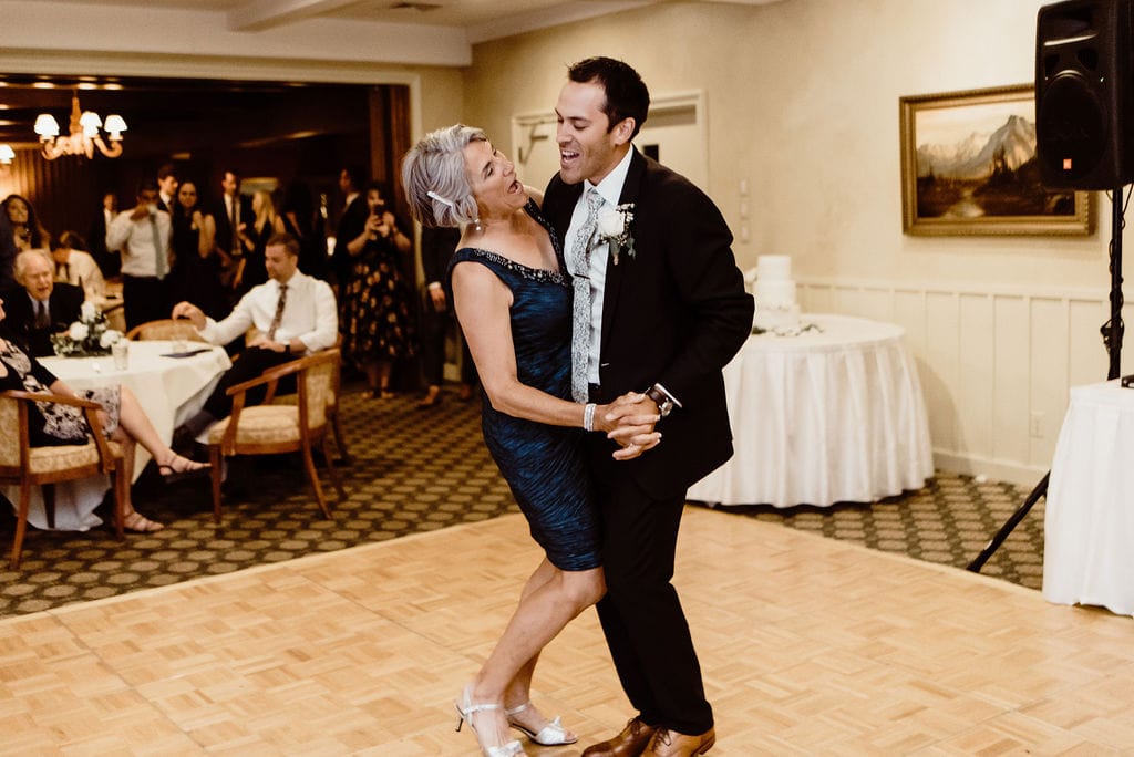 Mother Son Dance at Cheyenne Mountain Country Club Reception