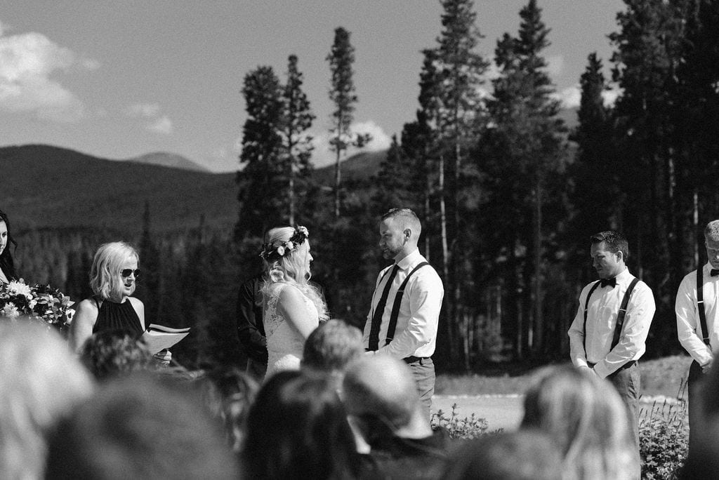 Ten Mile Station Wedding Ceremony