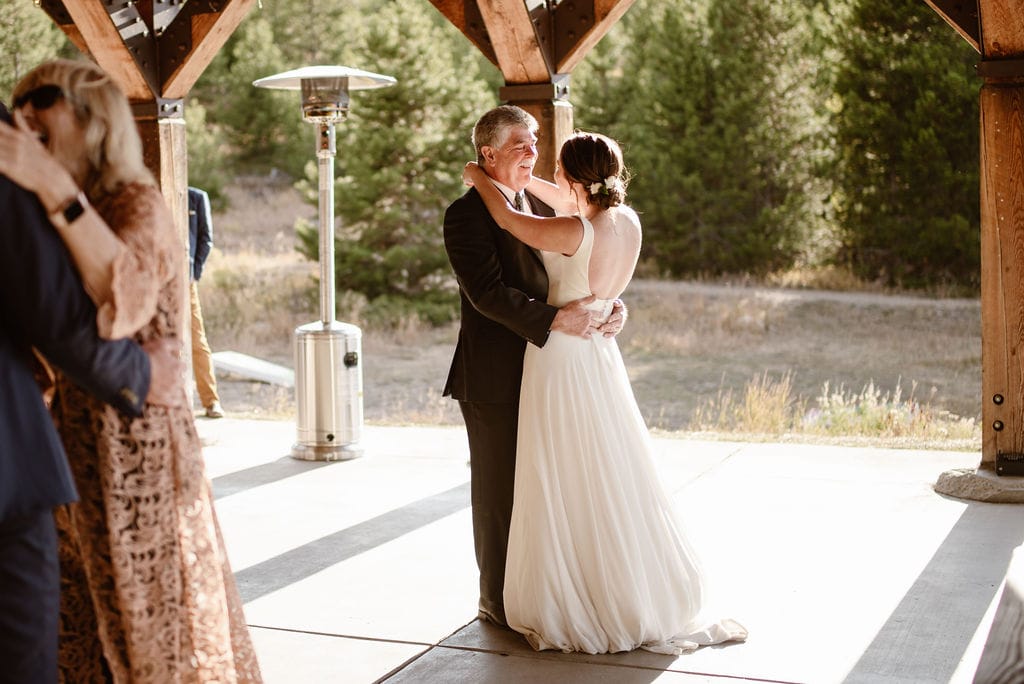  First Dances at Windy Point Campground Wedding Reception