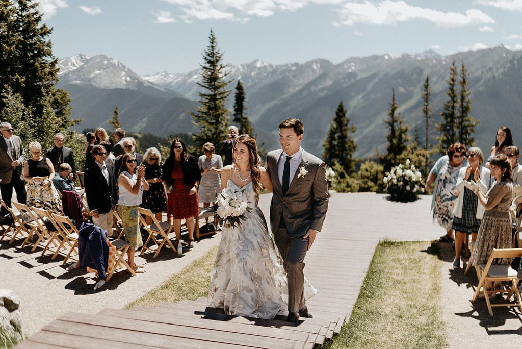 Aspen Wedding Ceremony at The Little Nell