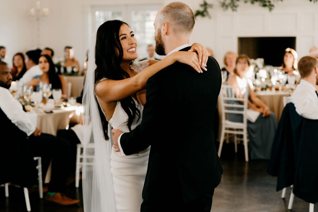 Colorado Wedding Photographer Cara Eliz Photo captures Manor House Wedding First Dance