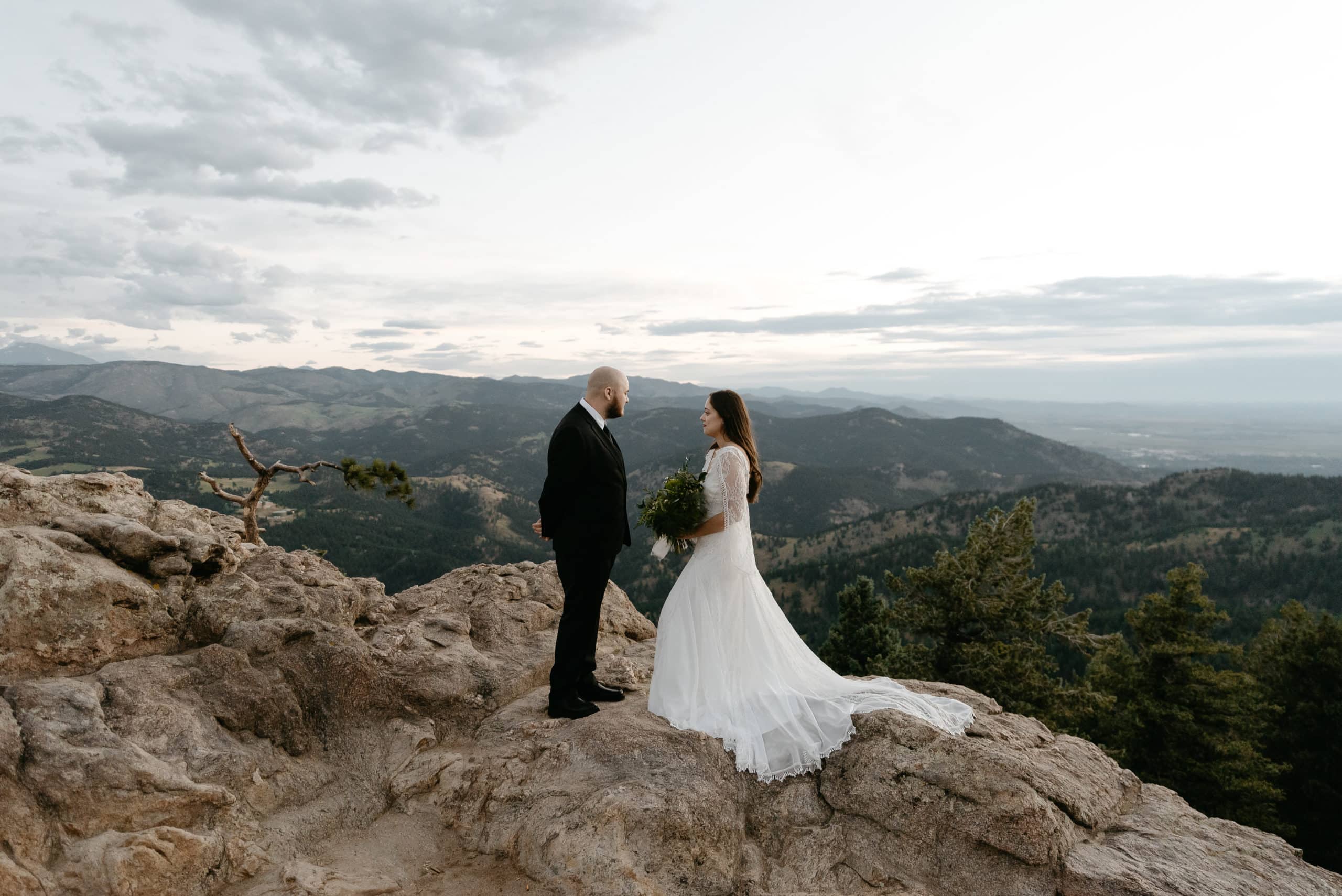 Lost Gulch Sunrise Wedding in Boulder