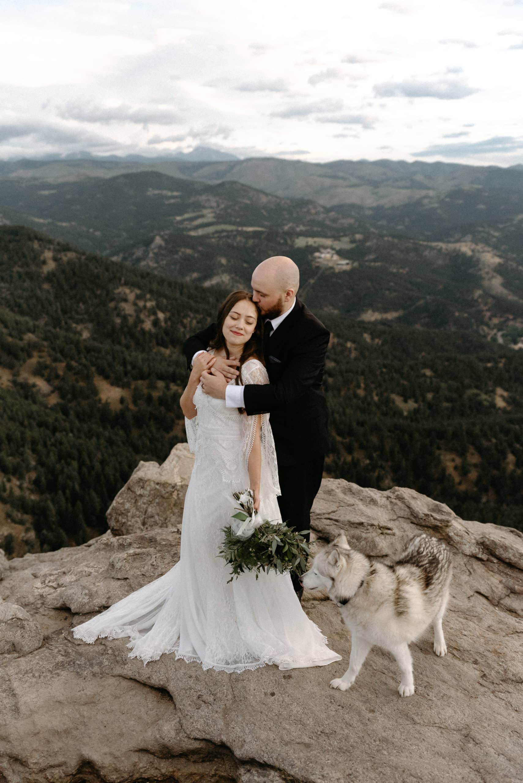 Boulder Colorado Wedding in the Mountains at Lost Gulch Overlook