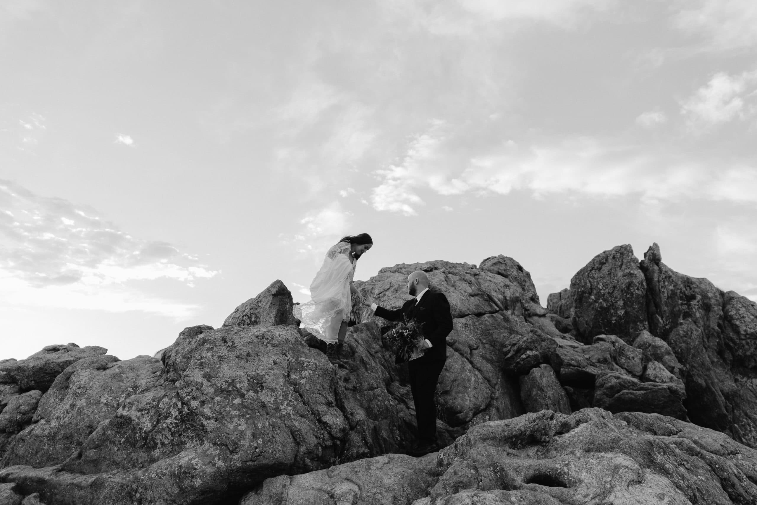 Boulder Colorado Wedding in the Mountains at Lost Gulch Overlook