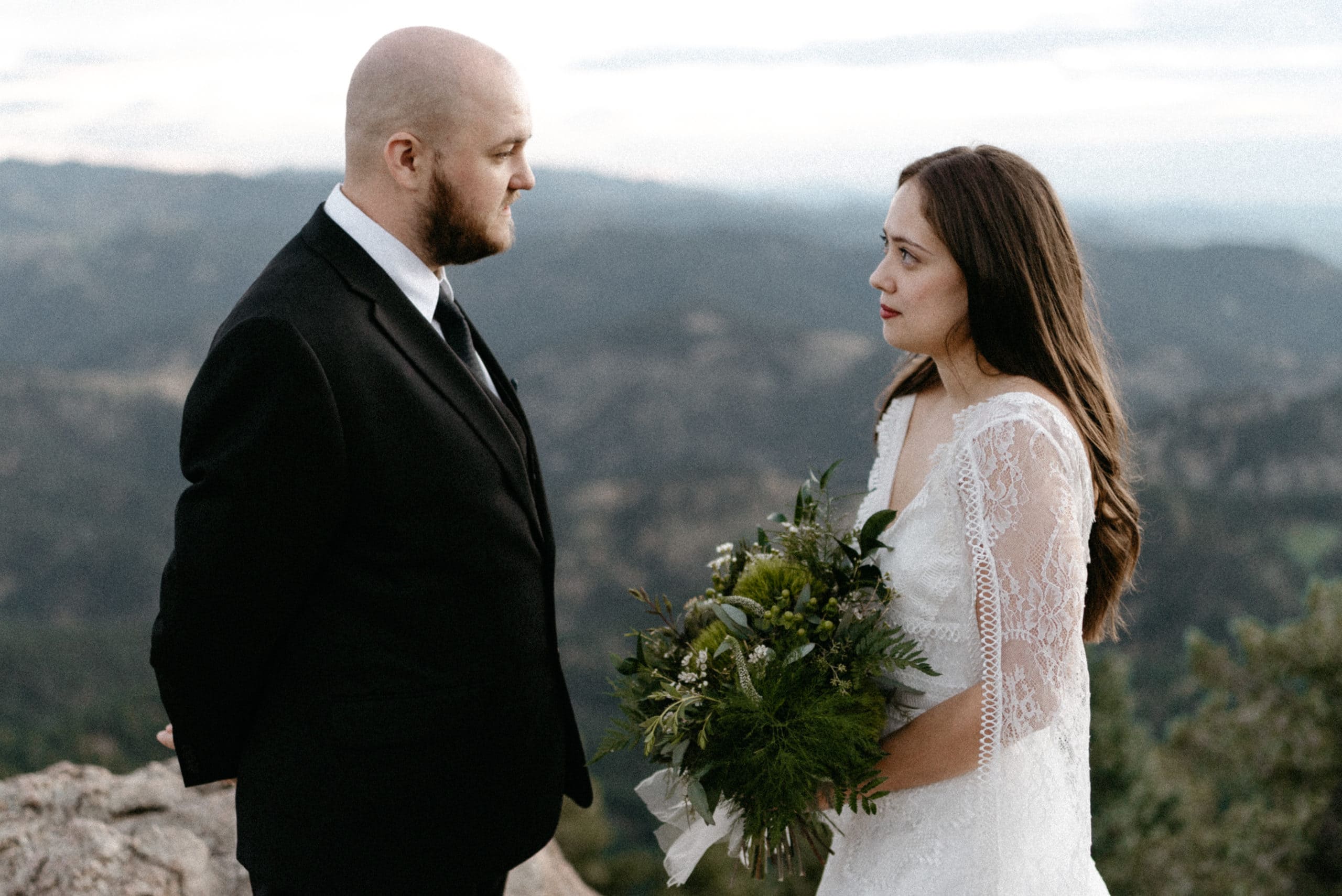 Reading vows at lost gulch overlook