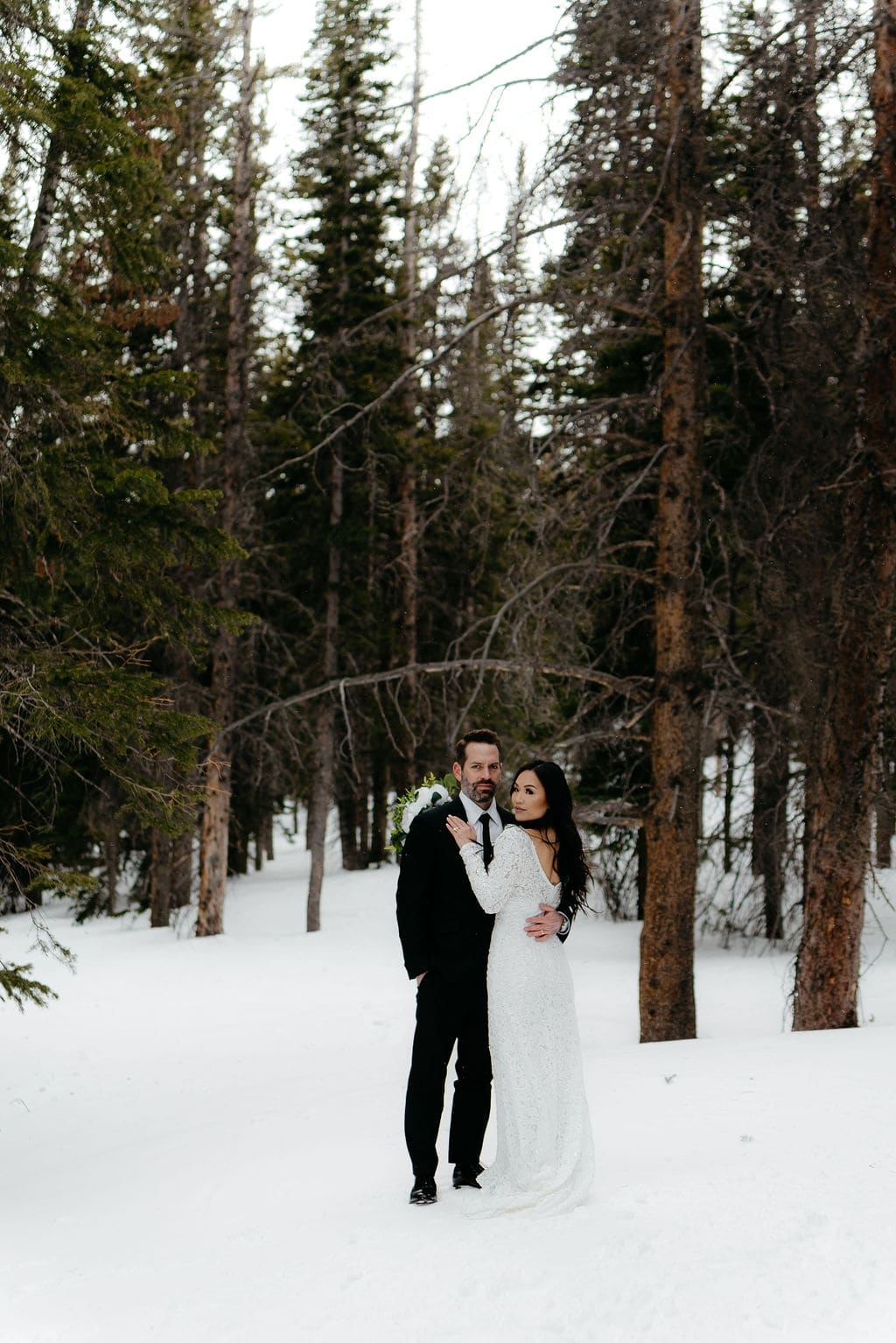 Winter Wedding in Rocky Mountain National Park