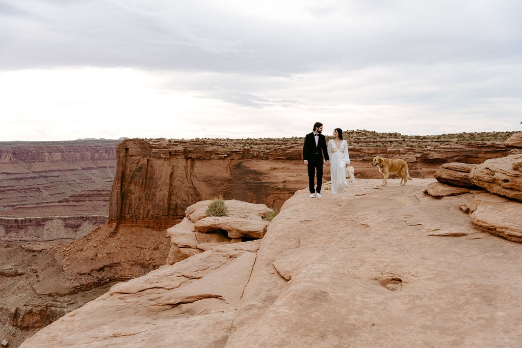 dog friendly locations to elope in moab utah