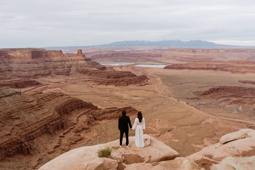 Moab Elopement At Deadhorse Point