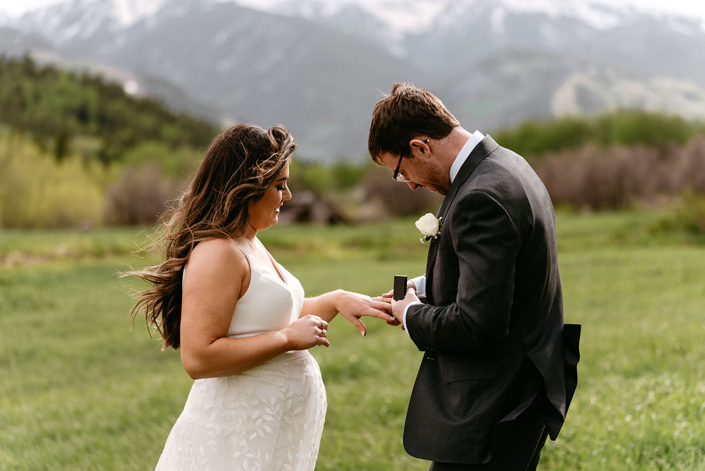 Wedding Ceremony in Aspen Colorado