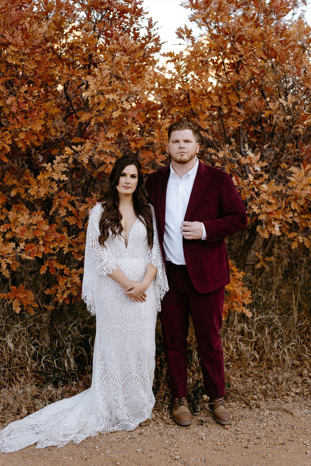 Spooky Fall Wedding in Colorado