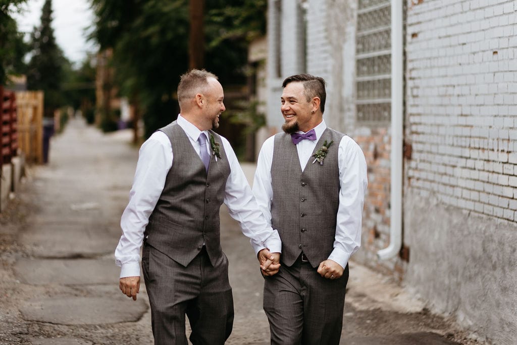 LGBTQIA Wedding Portraits in Denver