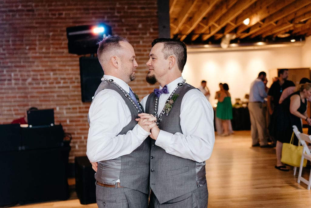 First Dance during Denver LGBTQ Wedding