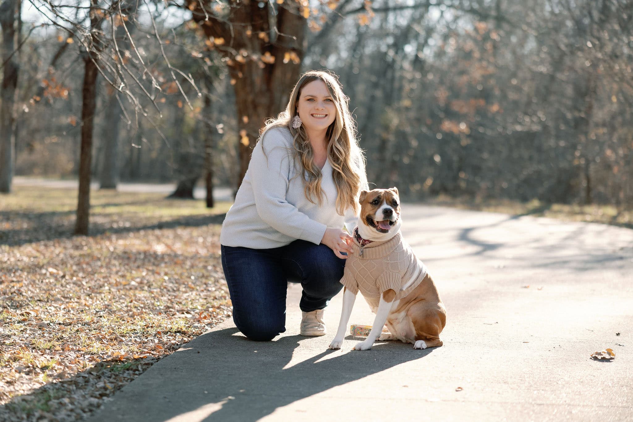 Denver Pet Portraits at a local park in the fall