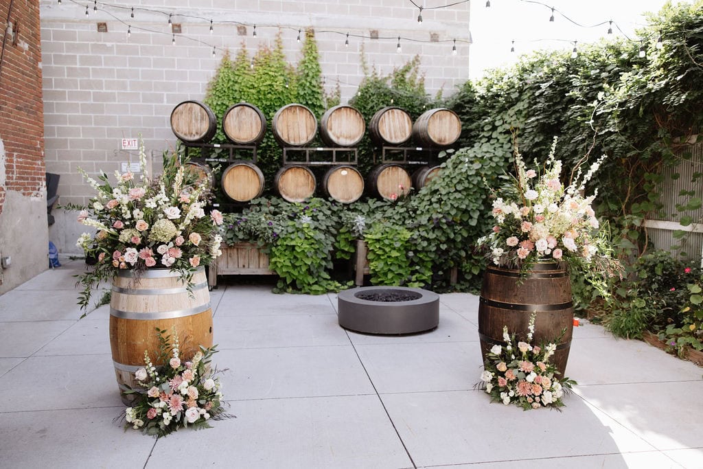 Ceremony location at Bigsby's Folly in Denver
