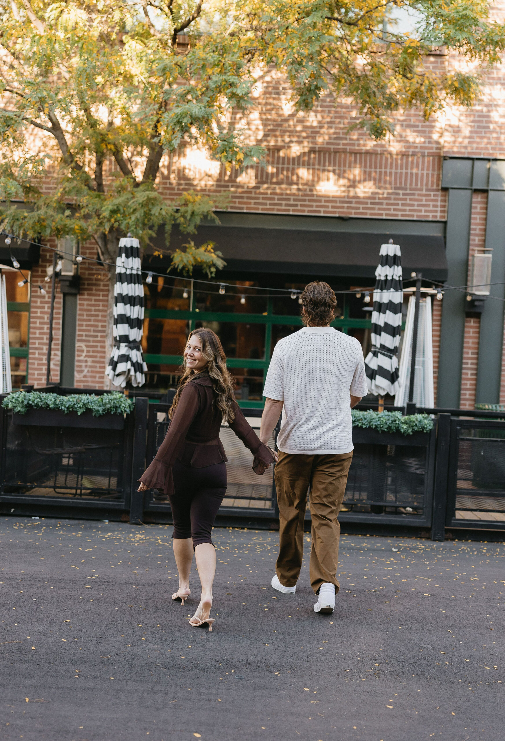 Olde Town Arvada engagement photos