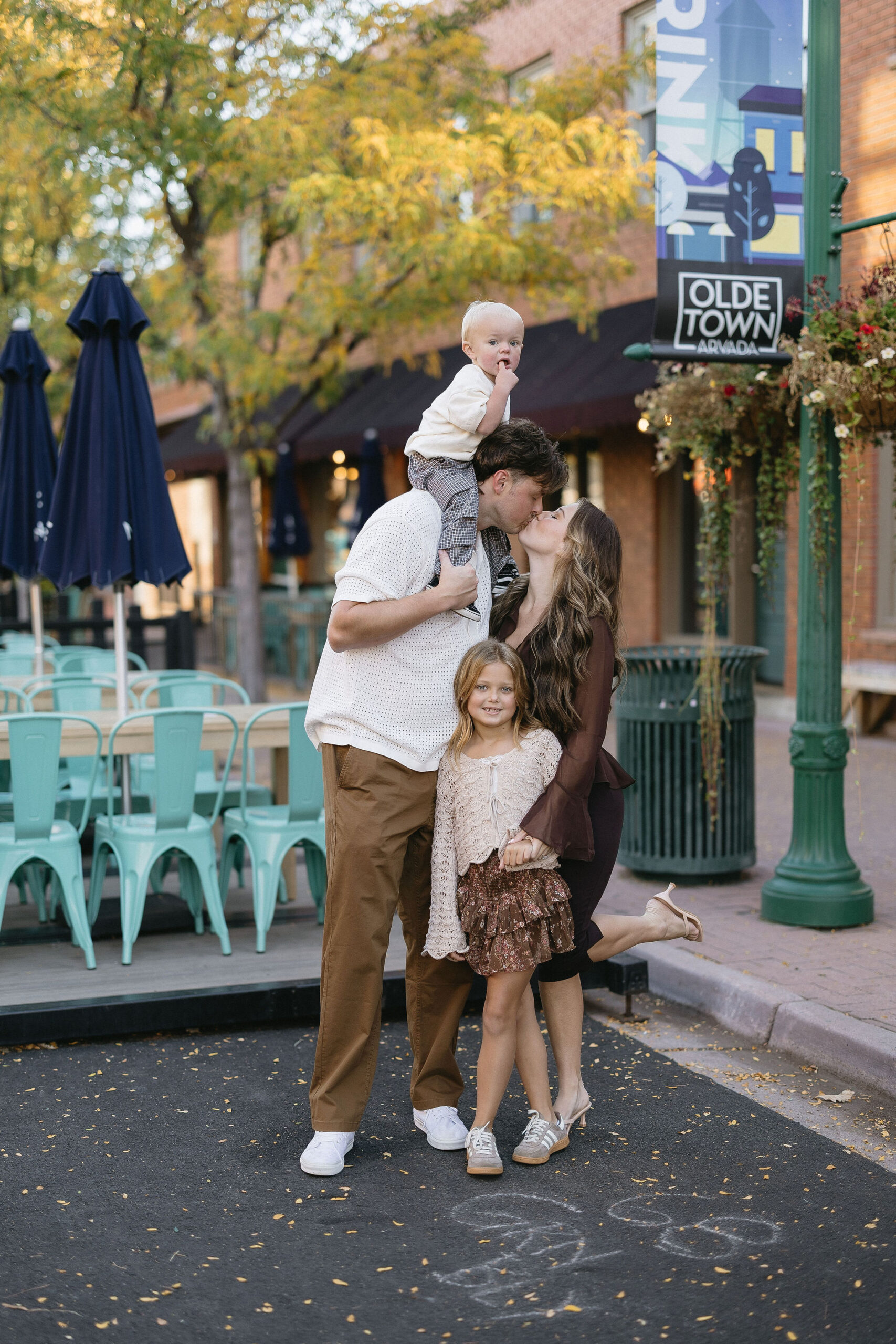 Family Photos in Olde Town Arvada
