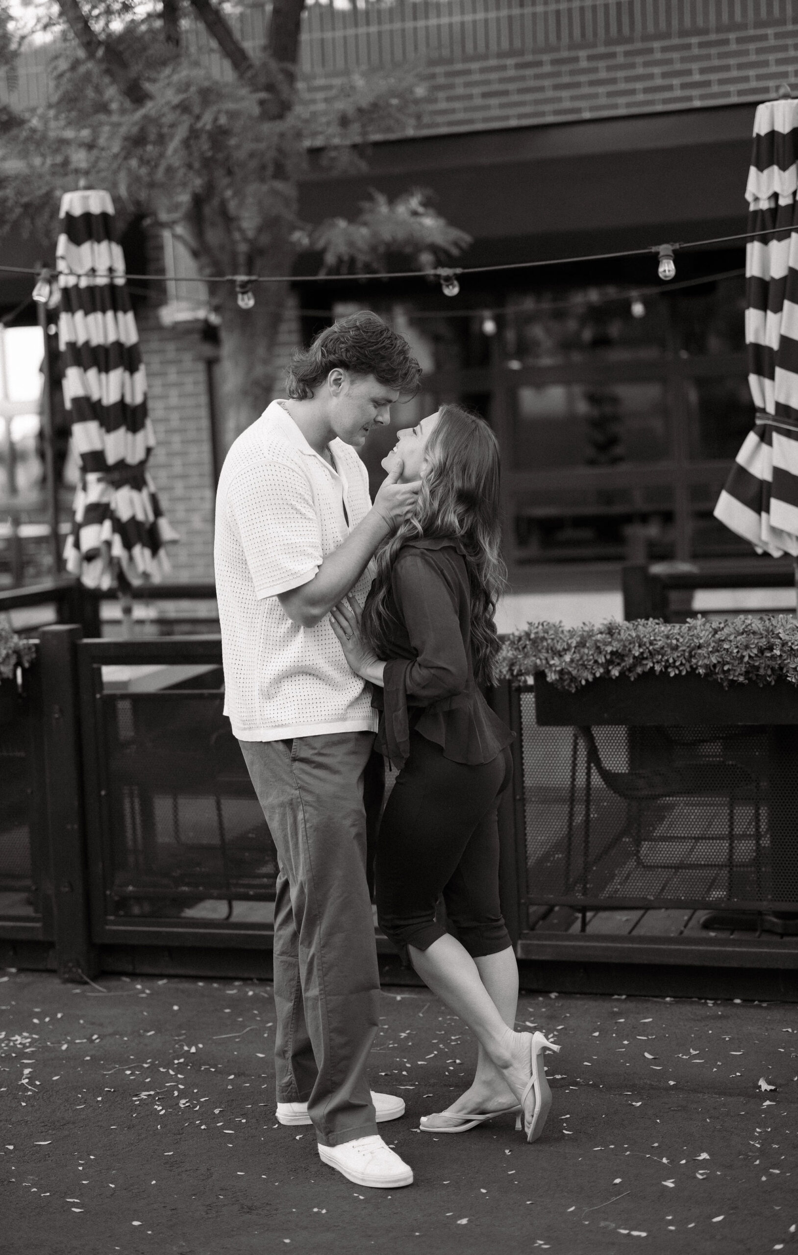 Olde Town Arvada engagement photos