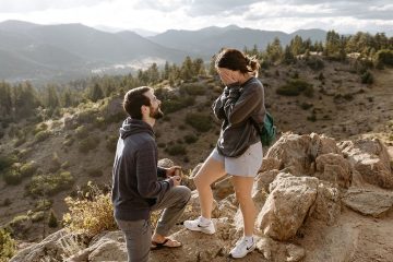 Mt Falcon Denver Wedding Proposal